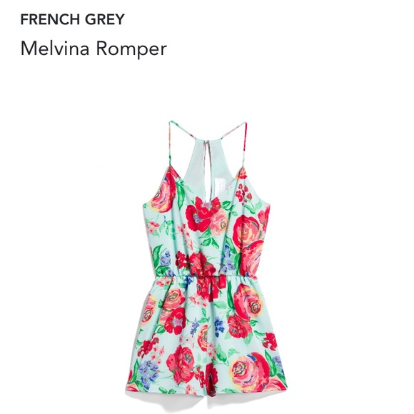 Floral Romper - Picture 4 of 4